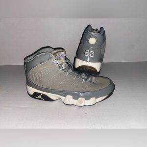 AIR JORDAN 9 RETRO ‘COOL GREY’ 2012 SIZE 10 MENS NIKE BASKETBALL SNEAKERS